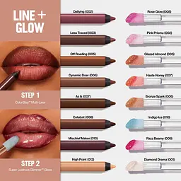 Олівець для губ Revlon ColorStay Multi-Liner 4 в 1, 002 Dallying 6.8 г (7268558004) - мініатюра 11