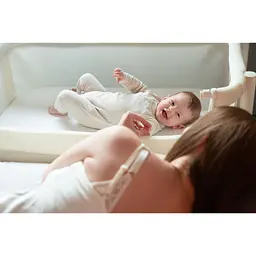 Дитяче ліжечко Childhome Evolux Bedside Crib 2 в 1, 97х64х85 см, білий (EVOBSCNW) - мініатюра 9