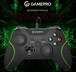Геймпад джойстик GamePro MG-450 Black USB PC/PS3/Android - мініатюра 4