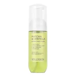 Пінний тонер HOLLYSKIN Matcha & Centella для зменшення видимих ознак подразнення 150 мл