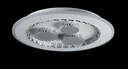 Люстра стельова LED Splendid Ray LK39462/480/4, 110W, білий, сучасний стиль з пультом регулювання яскравості - мініатюра 2