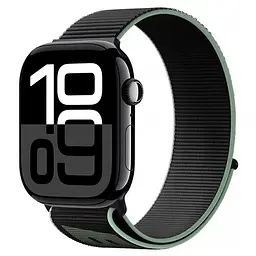 Ремінець BlueO Woven Nylon Sport для Apple Watch 42 ser.1-3 /44/45/46/49mm Black