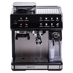 Кавомашина електрична SOKANY SK-04032 ріжкова з сенсорним керуванням 1800 Вт Sokany SK-04032 - мініатюра 11
