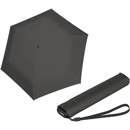 Парасоля Knirps US.050 Ultra Light Slim Manual Dark Grey (Kn95-0050-0801)