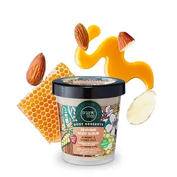 Скраб Мигдально-медове молочко відновлююче Body Desserts Organic Shop 450 мл