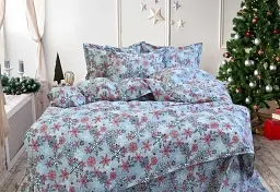Комплект постільної білизни TAG Tekstil R-T9134 Двоспальний