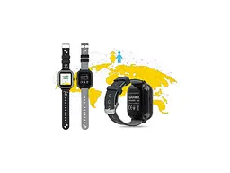 Дитячий смарт-годинник GARMIX PointPRO-200 Black (GMXPP200-B) - мініатюра 2