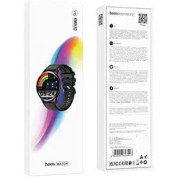 Розумний годинник HOCO Y15 Amoled Smart Watch з підтримкою дзвінків чорний - мініатюра 7