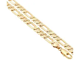 Ланцюжок XUPING Позолота 18K "Плетіння Фігаро" довжина 55см х 7мм 148765