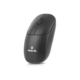 Мишка REAL-EL RM-313W Wireless Black (EL123200042) - мініатюра 9