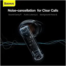 Навушники Baseus True Wireless Earphones Bowie E9 білі (NGTW120002) - мініатюра 6