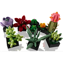 Конструктор LEGO Botanicals Сукуленти 771 деталь (10309) - мініатюра 5
