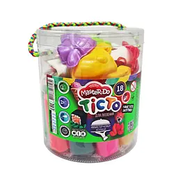 Креативна творчість "Тісто для ліплення "Master Do" Danko Toys TMD-01-05, 18 кольорів
