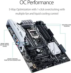 Материнська плата ASUS Prime Z270-A (Prime Z270-A) (Socket 1151, Intel Z270, ATX) Б/в - мініатюра 2