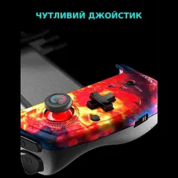 Геймпад iPega PG-9083B з підтримкою PS/PC/ Android/ IOS/ синьо-червоний - мініатюра 5