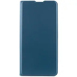 Шкіряний чохол-книжка GETMAN Elegant (PU) для Motorola Moto G32 Синій