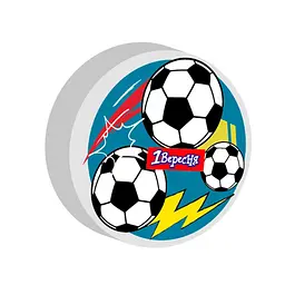 Гумка фігурна 1 Вересня Team football (560523) - мініатюра 2