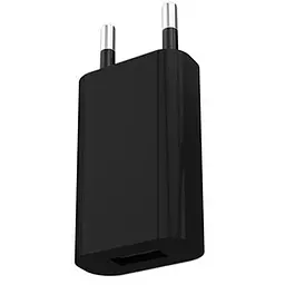Зарядний пристрій TOTO TZR-08 Travel charger 1USB 1A Black - мініатюра 2