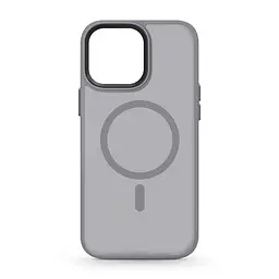 Чехол для Apple iPhone 14 Pro Max, Uniq MagCase, серый, противоударный, панель-накладка с MagSafe, ударопрочный TPU+PC, с магнитом MagSafe, поддержка полноценной беспроводной зарядки, ArmorStandart (ARM75281)