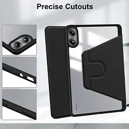 Чохол TPUCristal Pen holder 360 Poco Pad 12.1 / для Xiaomi Redmi Pad Pro 2024 Чорний - мініатюра 2