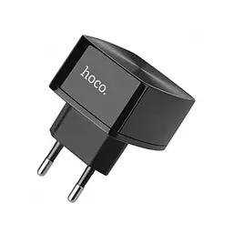 Мережевий зарядний пристрій 1USB Hoco C26 QC 3.0 3A Black