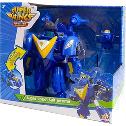 Ігровий набір Super Wings Super Robot Suit Джером (EU770353) - мініатюра 4
