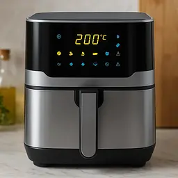 Мультипіч Sokany SK-10085 аерогриль фритюрниця 7.5л сенсорна - мініатюра 7