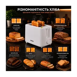 Тостер Rotex RTM116-W - мініатюра 5