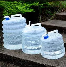 Каністра складана для води туристична похідна з краником 15л - мініатюра 6