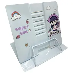 Підставка для книг "Sweet girl" Bambi LTS-8220-1 металева