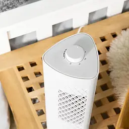 Портативний міні-вентилятор Russell Hobbs 13" 3 швидкості коливання 75° - мініатюра 2
