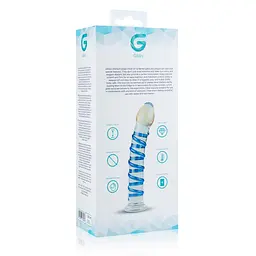 Скляний дилдо Gildo Glass Dildo No. 1 - мініатюра 6