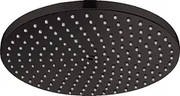 Верхній душ Hansgrohe Raindance S 240 Showerpipe PowderRain 1jet Matt Black 27623670, Чорний матовий