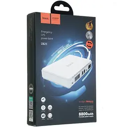 Універсальний зарядний акумулятор Power Bank 8800mah Hoco DB25 для роутерів 5V-9V-12V (smart mini UPS) - мініатюра 4