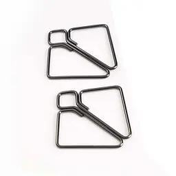 Затискачі для сосків LOCKINK Minimalism Nipple Clamps, сріблясті - мініатюра 2