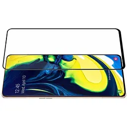 Захисне скло Toto 5D Full Cover Tempered Glass Samsung Galaxy A80/A90 Black - мініатюра 2
