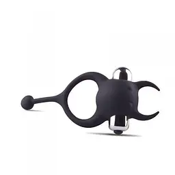 Ерекційне кільце Toyz4lovers Anello Fallico Vivie Devil, 13 см (чорний) - мініатюра 4