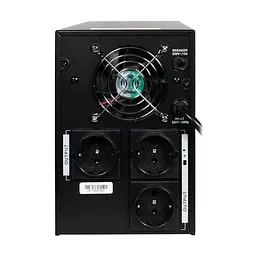 Джерело безперебійного живлення KRF-3000VA/1800W(LCD) UPS Kraft (42-00006) - мініатюра 5