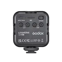 LED6Bi - Спалах - Накамерне LED свитло LITEMONS LED6Bi-Color Godox - мініатюра 4