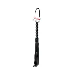 Флогер Pipedream Fetish Fantasy Series Beaded Cat-o-Nine Tails, 51 см (чорний)