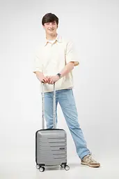 Валіза 45 См American Tourister FLASHLINE SKY SILVER 45x35x20 ME8*25007 - мініатюра 9