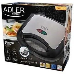 Сендвічниця Adler AD 3015 - мініатюра 5