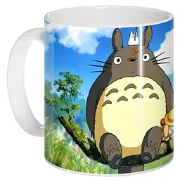Кухоль GeekLand Мій сусід Тоторо My Neighbor Totoro на природі NT.02.024 330 мл білий - мініатюра 2
