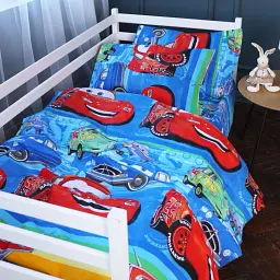 Наволочка MirSon Lightning McQueen бязь 70х70 см (17-0686) - мініатюра 2