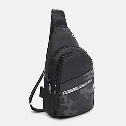Чоловічий рюкзак через плече Monsen C17039bl-black - мініатюра 2