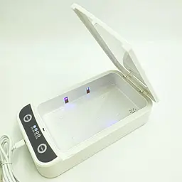 Стерилізатор ультрафіолетовий портативний з таймером та USB портом UKC UV sterilizer білий - мініатюра 3