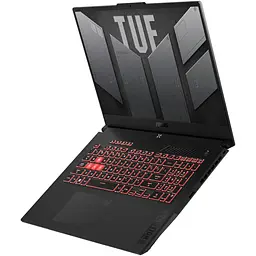 Ноутбук Ігровий ASUS TUF A17 з процесором AMD Ryzen™ 7 7445HS pana la 4.7GHz, 17.3”, Full HD, 144Hz, IPS, 16GB DDR5 RAM, 512GB SSD, NVIDIA® GeForce RTX™ 405 - мініатюра 8