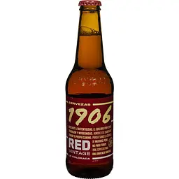 Упаковка пива Estrella Galicia 1906 Red Vintage світле 8% 1.98 л (0.33 л x 6 шт.) - мініатюра 2