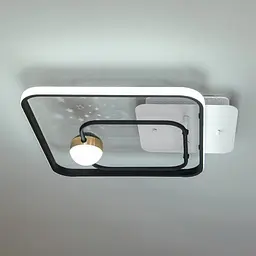 Led люстра з ефектом зоряного неба MX2989-2B WH+BK - мініатюра 4