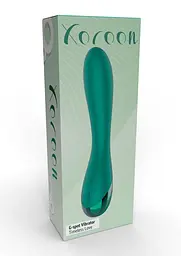 Вібратор Xocoon Timeless Love G-Spot, 19 см (зелений) - мініатюра 10